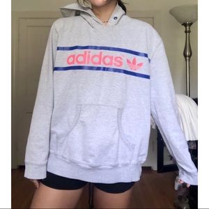 Adidas gray hoodie